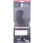 DWT SP-180SLM Dikdörtgen Delikli Zımpara Kağıdı 115x280mm 180 Kum - 2