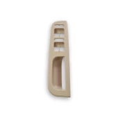 VW Golf 4 1998-2004 Sol Ön Kapı Cam Düğme Yuvası Dörtlü Bej 3B1867171E thumbnail 1