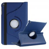 Samsung Galaxy Tab A7 10.4 T500 T505 2020 Dönebilen Standlı Kapaklı Kılıf + Esnek Nano Cam Ekran Koruyucu - 5