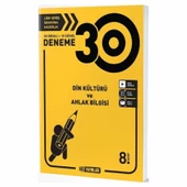 Hız Yayınları 8. Sınıf Din Kültürü ve Ahlak Bilgisi 30'lu Deneme - 1