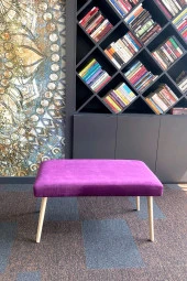 DTM HOME Fuşya Bench Puf - 1