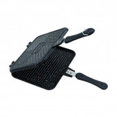 Eda ZK-904 Döküm Granit 24x17 Cm Ocak Üstü El Tost Makinesi - 2