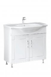 Turkuaz Yeni Klasik Etajerli Lavabo 80-48cm - Deniz 80 Alt Modül - 1