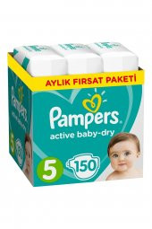 Prima Bebek Bezi Aktif Bebek 5 Beden Aylık Paket 150 Adet - 2