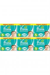 Prima Bebek Bezi Aktif Bebek 5 Beden 46 Adet X 6 - 1