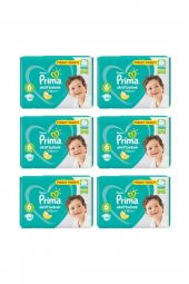 Prima Bebek Bezi Aktif Bebek 6 Beden 40 Adet Ekstra Large Fırsat Paketi 6lı Paket 240 Adet - 1