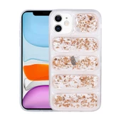 Apple iPhone 11 Kılıf Kamera Korumalı Parlak Simli Silikon - 3