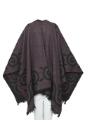 Bordo Renk Sarmaşık Model Panço - 12