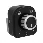 VOLKSWAGEN  CC DİKİZ AYNA AYAR DÜĞMESİ KATLANIR AYNA KROM 2009-2013 thumbnail 1