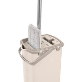 Omnisoft FLR F400 Eko Sihirli Tablet Mop Temizlik Seti Krem - 3