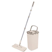 Omnisoft FLR F400 Eko Sihirli Tablet Mop Temizlik Seti Krem - 1