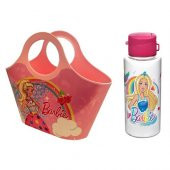 HomeCare Barbie Çocuk Çantası Matara Seti 714228 - 1