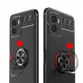 Vivo Y15S Kılıf Zore Ravel Yüzüklü Magnetic Standlı Silikon Kapak - 2