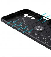 Galaxy M52 Kılıf Zore Ravel Yüzüklü Magnetic Standlı Silikon Kapak - 2