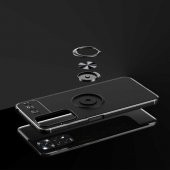 Xiaomi Redmi Note 11 Global Kılıf Zore Ravel Yüzüklü Magnetic Standlı Silikon Kapak - 6
