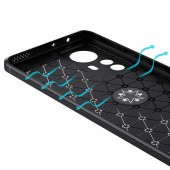 Xiaomi Mi 12 Pro Kılıf Zore Ravel Yüzüklü Magnetic Standlı Silikon Kapak - 10