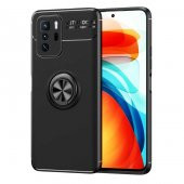 Xiaomi Poco X3 GT Kılıf Zore Ravel Yüzüklü Magnetic Standlı Silikon Kapak - 10