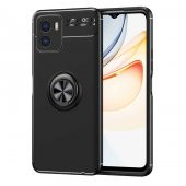 Vivo Y15S Kılıf Zore Ravel Yüzüklü Magnetic Standlı Silikon Kapak - 11