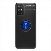 Samsung Galaxy A31 Kılıf Ravel Yüzüklü Magnetic Standlı Silikon Kapak - 7