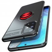 Samsung Galaxy A31 Kılıf Ravel Yüzüklü Magnetic Standlı Silikon Kapak - 9