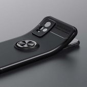 Vivo V21E Kılıf Zore Ravel Yüzüklü Magnetic Standlı Silikon Kapak - 8