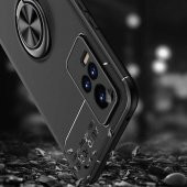 Vivo V21E Kılıf Zore Ravel Yüzüklü Magnetic Standlı Silikon Kapak - 9