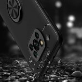 Xiaomi Poco X3 Kılıf Ravel Yüzüklü Antişok Silikon Kapak - 12