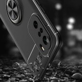 Xiaomi Mi 11İ Kılıf Zore Ravel Yüzüklü Magnetic Standlı Silikon Kapak - 2