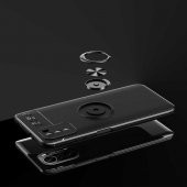 Xiaomi Mi 11İ Kılıf Zore Ravel Yüzüklü Magnetic Standlı Silikon Kapak - 7