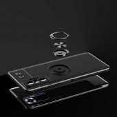 Xiaomi Redmi Note 10 Pro Kılıf Ravel Yüzüklü Magnetic Standlı Silikon Kapak - 3