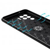 Oppo Reno 5 Lite Kılıf Ravel Yüzüklü Magnetic Standlı Silikon Kapak - 6