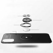 Samsung Galaxy A81 (Note 10 Lite) Kılıf Ravel Yüzüklü Magnetic Standlı Silikon Kapak - 8