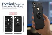Huawei Honor 8A Kılıf Ravel Yüzüklü Magnetic Standlı Silikon Kapak - 10