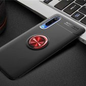 Samsung Galaxy A50 Kılıf Ravel Yüzüklü Magnetic Standlı Silikon Kapak - 5