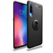 Samsung Galaxy A50 Kılıf Ravel Yüzüklü Magnetic Standlı Silikon Kapak - 8