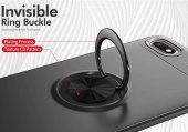 Huawei Y5 2018 Kılıf Ravel Yüzüklü Magnetic Standlı Silikon Kapak - 9