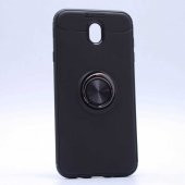 Samsung Galaxy J730 Pro Kılıf Ravel Yüzüklü Magnetic Standlı Silikon Kapak - 2