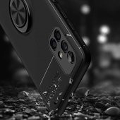 Samsung Galaxy M51 Kılıf Ravel Yüzüklü Magnetic Standlı Silikon Kapak - 12