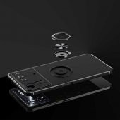 Xiaomi Poco M4 Pro 4G Kılıf Zore Ravel Yüzüklü Magnetic Standlı Silikon Kapak - 9