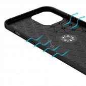 Apple iPhone 12 Pro Kılıf Ravel Yüzüklü Magnetic Standlı Silikon Kapak - 12