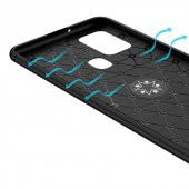 Samsung Galaxy A21S Kılıf Zore Ravel Yüzüklü Antişok Silikon Kapak - 3
