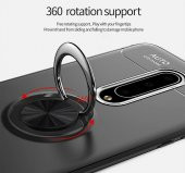 Xiaomi Mi 9T Kılıf Zore Ravel Yüzüklü Antişok Silikon Kapak - 3