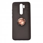 Xiaomi Redmi Note 8 Pro Kılıf Ravel Yüzüklü Magnetic Standlı Silikon Kapak - 9
