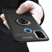 Samsung Galaxy M30S M21 Kılıf Ravel Yüzüklü Magnetic Standlı Silikon Kapak - 2