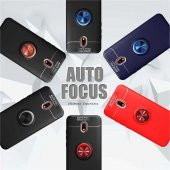 Xiaomi Redmi 8A Kılıf Ravel Yüzüklü Magnetic Standlı Silikon Kapak - 7