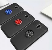 Xiaomi Redmi 8A Kılıf Ravel Yüzüklü Magnetic Standlı Silikon Kapak - 9