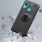 Huawei Y6 2019 Kılıf Ravel Yüzüklü Magnetic Standlı Silikon Kapak - 9