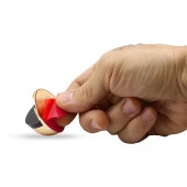 Yarımay Kapı Stoperi Tamponu Yapışkanlı Metal Kapı Durdurucu Tutucu Stopu Albrifin thumbnail 5