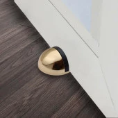 Yarımay Kapı Stoperi Tamponu Yapışkanlı Metal Kapı Stopu Durdurucu Tutucu Albrifin (5 ADET) thumbnail 6