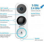 EZVIZ WiFi Görüntülü Kapı Zili Gece Görüşü - 3